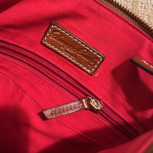 Dooney & Bourke Navy Pebbled Leather Shoulder Bag and Card Case - Picture 11 of 14